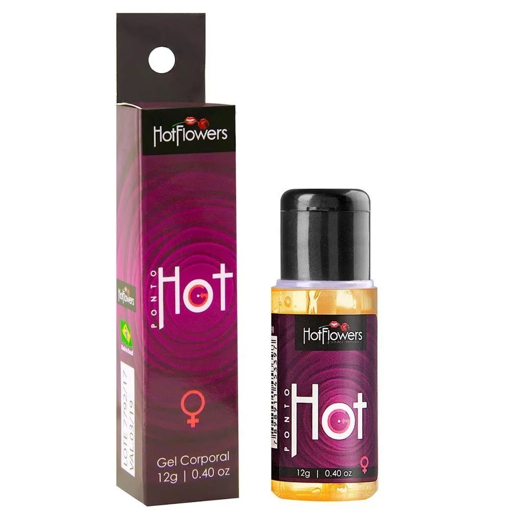 Ponto Hot Gel Excitante Feminino 12g